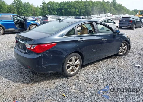 2013 Hyundai Sonata Limited из США, поврежденный, VIN 5NPEC4AC6DH635309